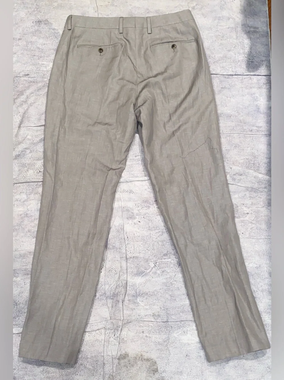 NWOT NEW Bonobos Linen Wool Slacks Dress Pants Trousers Work Office Athletic 31